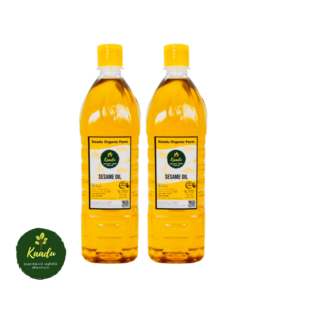 1l of wood pressed/cold pressed sesame oil